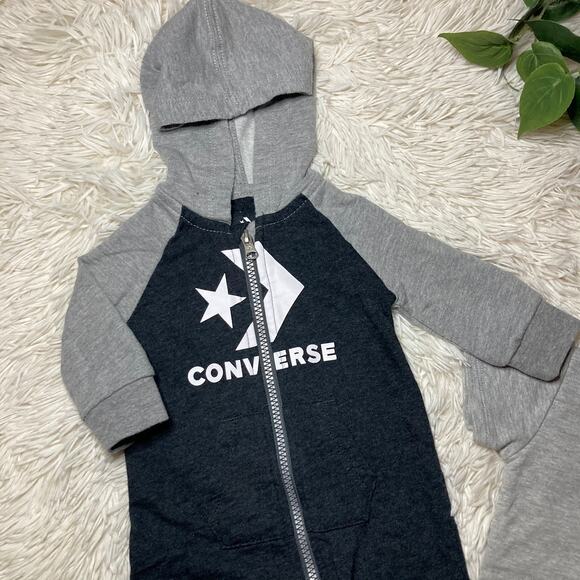 *Bundle |Converse All Star | Baby boy one piece outfit- different sizes-set of 2 - Picture 2 of 11